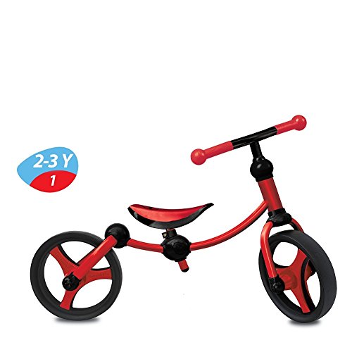 Kinderfahrzeug Smart Trike Running Bike - rot/schwarz