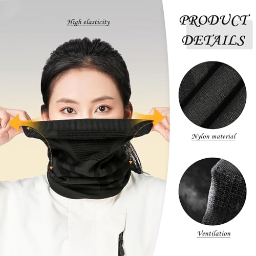 FDGGT 1 Máscara De Frío, 1 Gafas Protectoras, Máscara Térmica Para Bicicleta, Máscara De Esquí, Juego De Deportes Al Aire Libre A Prueba De Viento - imagen 3