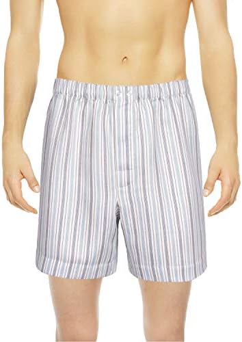 Vincenzi Boxer Shorts Sateen Linen Cotton | Made in Europe