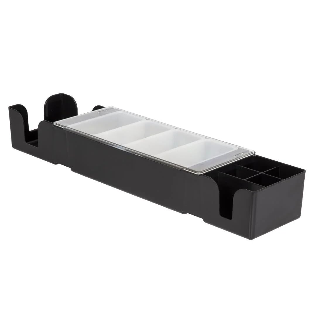 Beaumont - D871 Gewürz- und Serviettenspender, multifunktional, für Tisch, Küche, schwarz