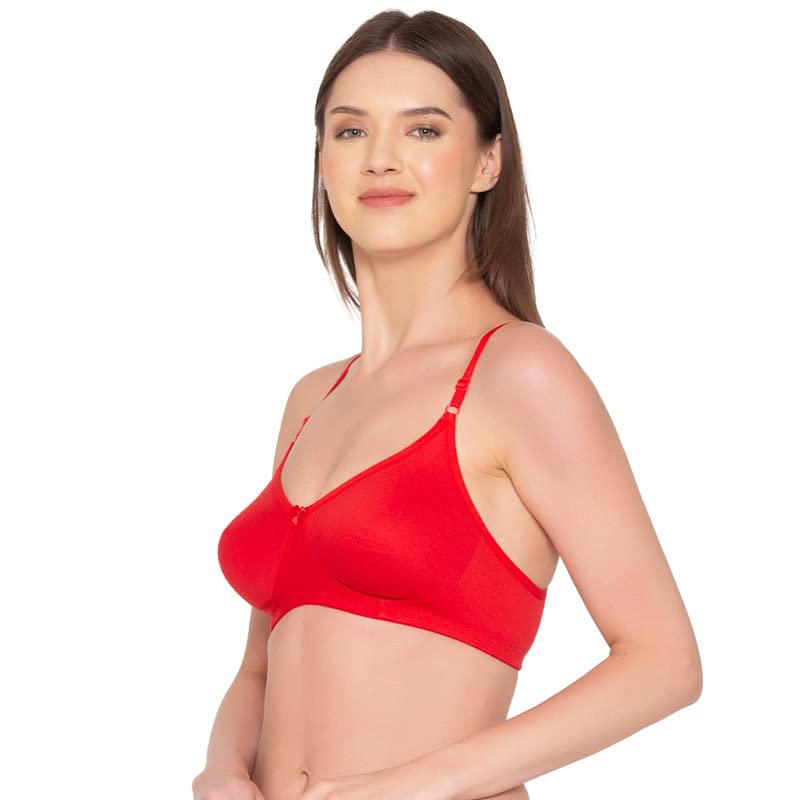 Image of Groversons Paris Beauty Women's Pack of 2 Seamless Non-Padded, Non-Wired Bra (COMB09)