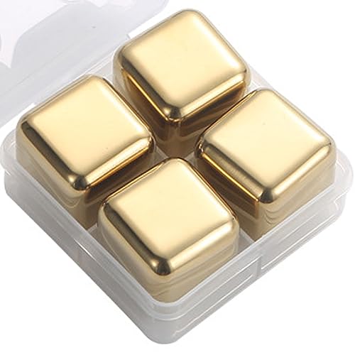 Cubos de hielo reutilizables acero inoxidable (4 unidades) miniatura 6