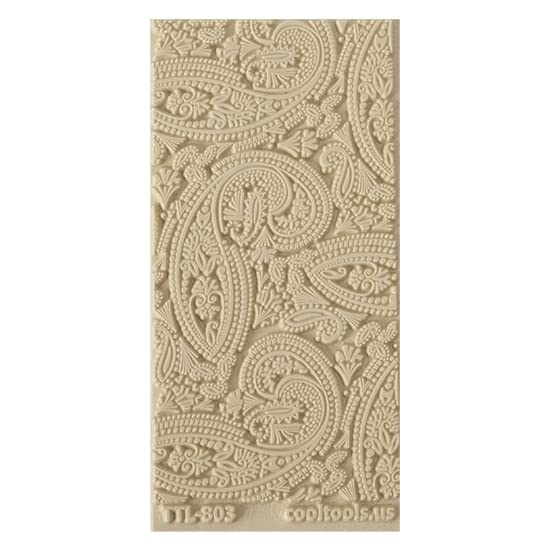 Cool Tools - Flexible Texture Tile - Mehndi Paisley - 4