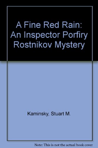 A Fine Red Rain 0684186667 Book Cover