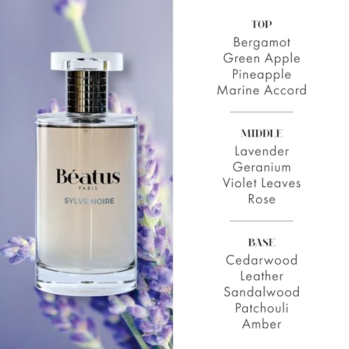 Beatus Paris Sylve Noire - Luxury Cologne for Men - Perfume for Men with Bergamot, Green Apple, Sandalwood, and Patchouli - 3.4 oz - Image 3