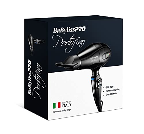 Babylisspro Hair Dryer, Nano Titanium Portofino 2000-Watt Blow Dryer, Hair Styling & Appliances, Black, Bpor1 #TOP6