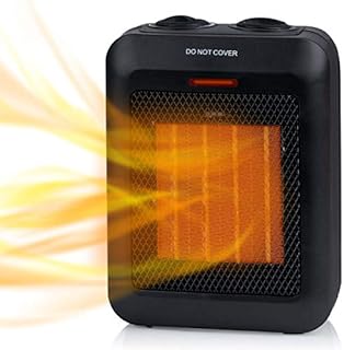 Brightown Portable Electric Space Heater: 1500W/750W Ceramic Small Heaters with Thermostat Heat Up