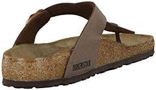 靴 plage BIRKENSTOCK Birkenstock Sandália feminina GIzeh tanga Mocha, 38 M EU/7-7,5 B(M