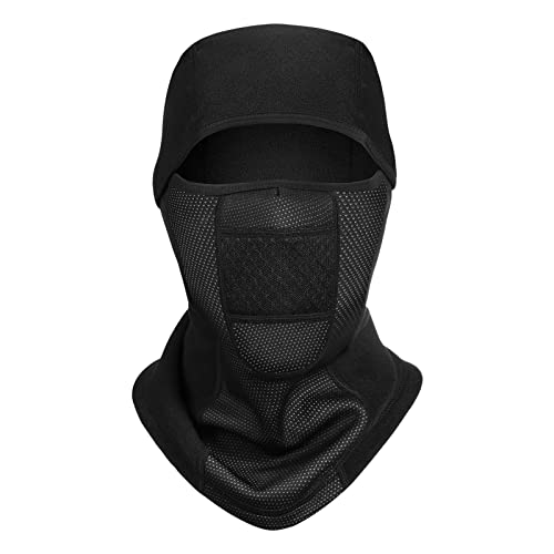 Silencioso, Moniss 2 pçs bicicleta balaclava máscara facial à prova de vento térmica polar de lã cac