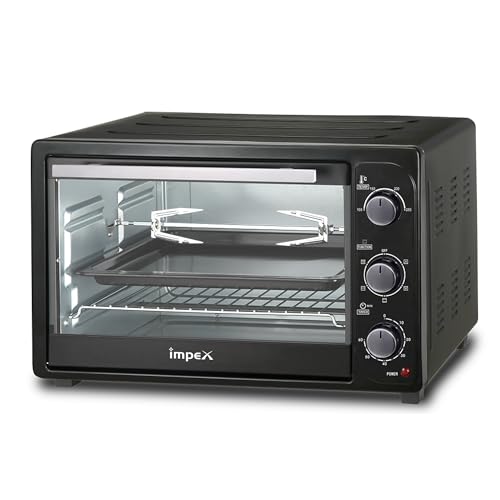 فرن كهربائي من امبكس ،اسود ، 35 لتر ، OV2901