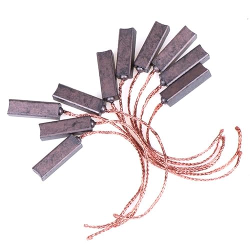 Balais de charbon 4,5x6,5x20mm pour moteur électrique et générateur x10