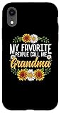 iPhone XR My Favorite People Call Me Grandma Phone Case Grandma Gift Case