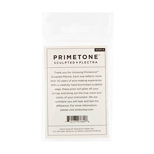 Dunlop 512P1.4 Primetone® Lot de 3 médiators sculptés avec grip 1,4 mm - Les Beatles, Paul McCartney, John Lennon, RIngo Starr, George Harrison Dunlop 512P1.4 Primetone® Lot de 3 médiators sculptés avec grip 1,4 mm – Image 6