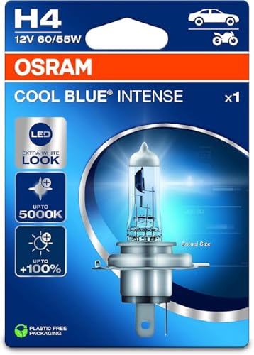 OSRAM H4 Lámpara Faro de Carretera 60/55W Luz Alta 64193CBN-1BL