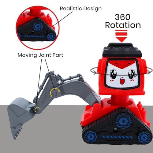 Image of ToyBharat Push N Go Mappy Truck Toy in Multicolour with Realistic Design is a Travel Toy for Kids Aged 1-6 Years. Safe, Non-Toxic, and Fun for Indoor Play Adventures.