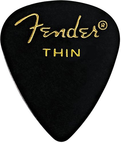 Fender ピック 351 SHAPE CLASSIC PICKS -144 COUNT,HEAVY BLACK