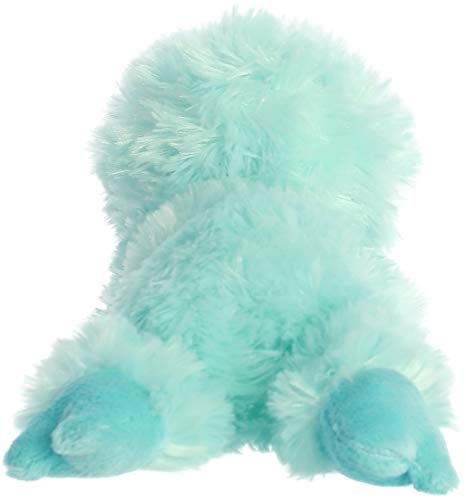 Aurora(r) Adorable Mini Flopsie(tm) Minty Sloth(tm) Stuffed Animal - Playful Ease - Timeless Companions - Blue 8 Inches - Image 3