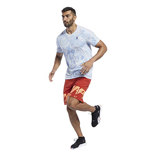 Reebok CrossFit Move Tee, Glass Blue Mel, L