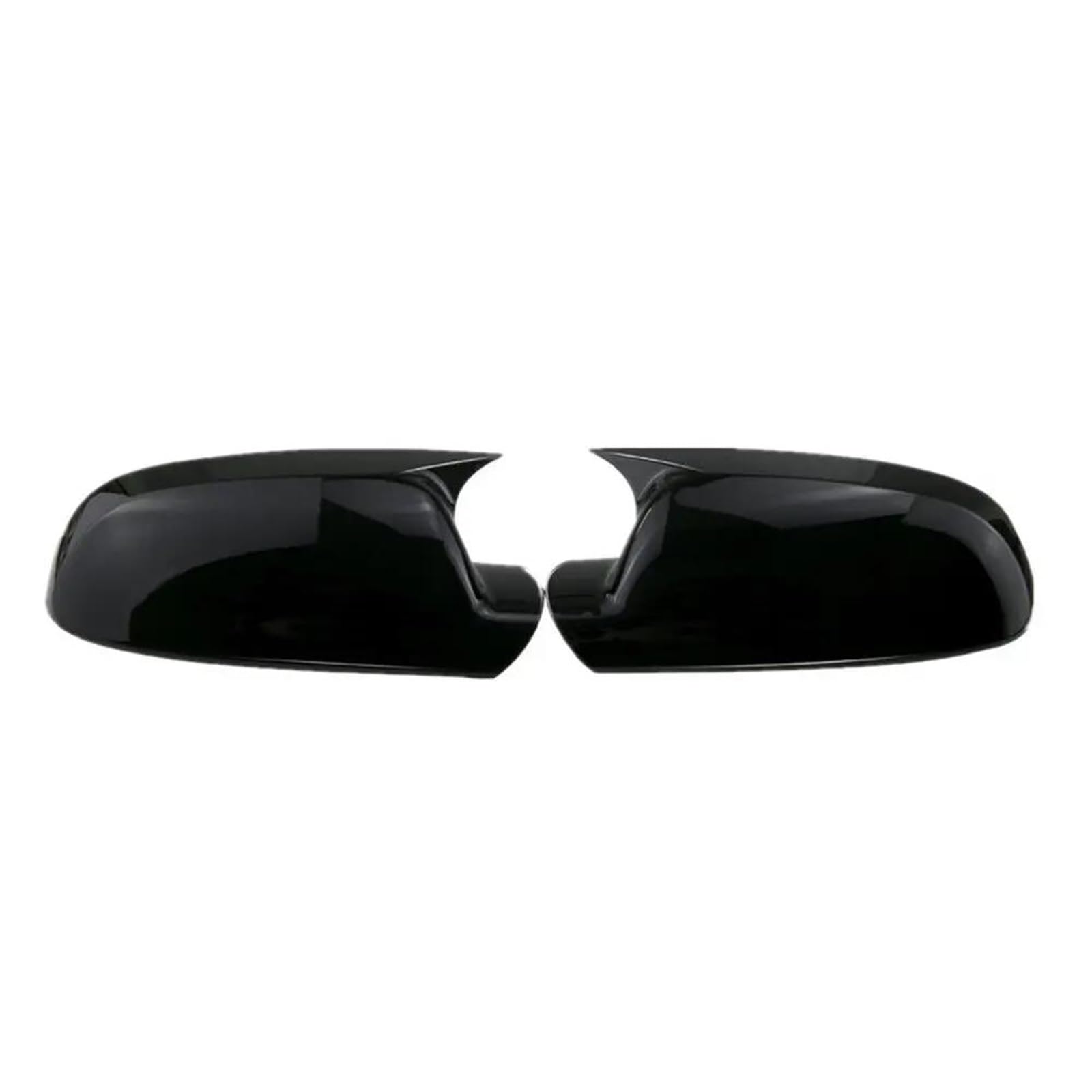 Boîtier rétroviseur noir brillant effet miroir pour aile latérale Audi RS4 RS5