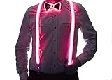 Perfecto para conciertos, festivales rave, bares, discotecas, carreras de luces eléctricas, fiestas LED, Halloween, fiestas de disfraces, Mardi Gras, carnavales, regalos y más.