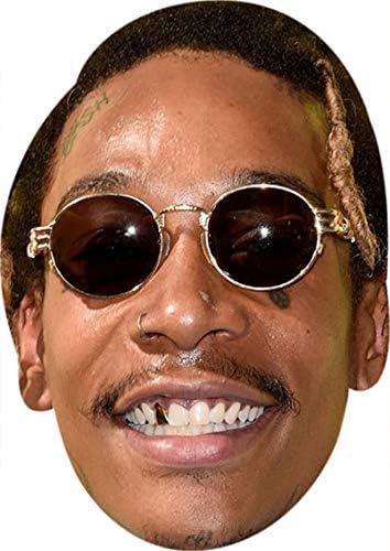 FoxyPrinting Wiz Khalifa Tv Stars Celebrity Cardboard Party Face Mask Fancy Dress
