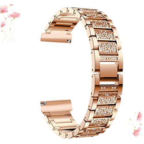 Strap de remplacement élégant rose doré pour votre montre