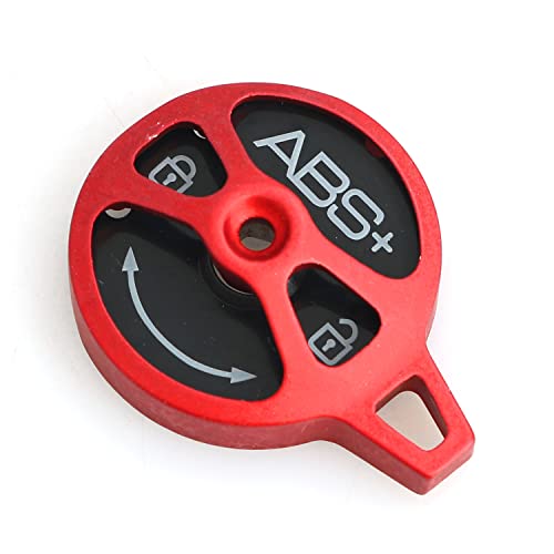 Heyous Bike Fork Lock Cap Bicycle Fork Supension Lock Cover Red Aluminum Shoulder Control Damper Fork Speed Lock Cover Bicycle Accessories #TOP1