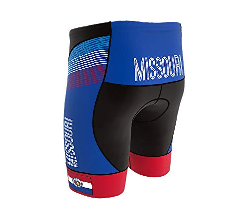 Missouri Bike Cycling Pro Shorts para Hombre