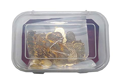 Image of JdsKraftZ 110 pieces of 13mm Medium Size coins for Embroidery /jewellery making and Craftworks