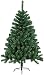 Produktbild AufuN Weihnachtsbaum Künstlich 180cm Künstlicher Weinachts Baum Deko Künstlicher Tannenbaum Grün PVC mit Metallständer Weihnachtsdeko