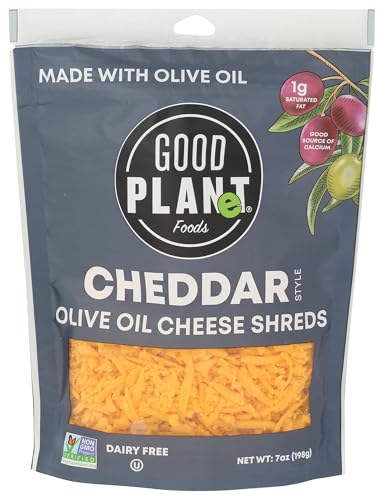 Good Planet, Shreds Cheddar Olive Oil, 7 Ounce