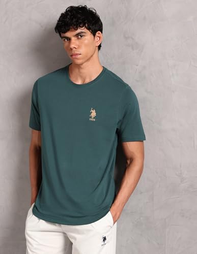 Image of U.S. Polo ASSN. Mens OEE12 Comfort Fit Pure Cotton Lounge T-Shirt