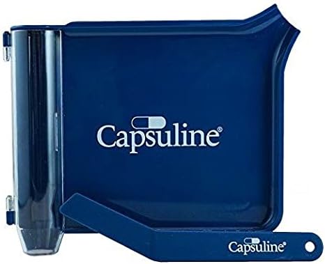 Capsuline Pill Counting Tray with Spatula - Counting Tray for Supplements and Vitamins
