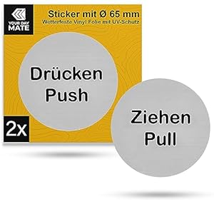 Your Day Mate YODM1-2279 Türschild Aufkleber Set