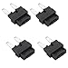 12135037 12182137 4 Pcs Black Multi-Function Diode Multi-Function Fuses for Automotive Electrical Fixes Electrical Alternator Diode Compatible with Buick Chevrolet GMC Hummer Pontiac Saturn