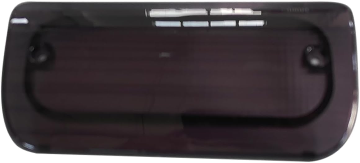 Mount 3rd Brake Light Lamp Lens Cover Black Mount Stop Lamp for Chevrolet S10 1994-2004 GMC Sonoma Reg Crew Cab 16520296