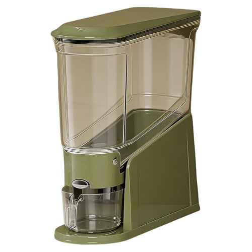 Générique Distributeur de Riz - Grande Capacité avec Contrôle des Portions,Grands Contenants de Stockage pour Céréales et Aliments Secs - Pour Maison Cuisine Garde-Manger Dortoir Collation