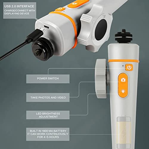 Caméra de serpent d'égout imperméable IP67 pour plomberie et auto - 5