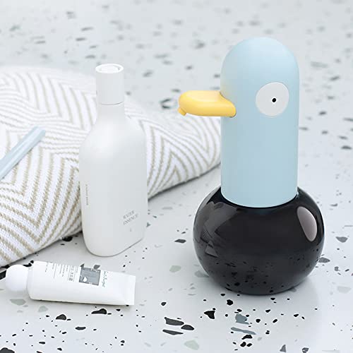 Amyese Automatic Soap Dispenser For Kids - Cute Duck Touchless Foaming Hand Soap Dispenser, Waterproof Usb Rechargeable, Hand- Free Shampoo/Soap Dispenser For Bathroom, Kitchen Countertop, Preschool #TOP6