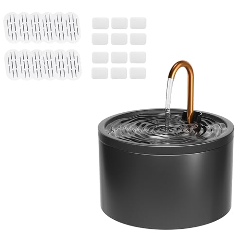 Fuente para gatos de cerámica MISFANS con 12 filtros