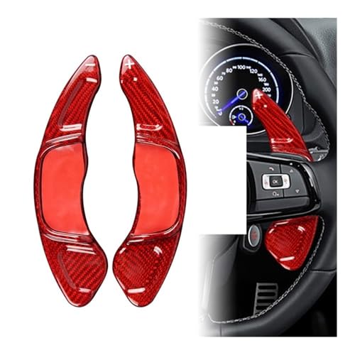 Palancas de cambio de fibra de carbono para volante de Golf 7 y MK7 2