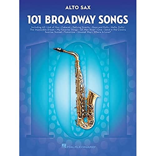 101 broadway songs for alto sax