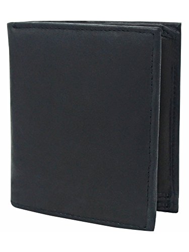 Luxury Divas Black Leather Bifold Wallet With 16 Credit Card Slots3