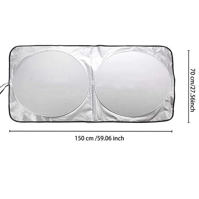 Parasole Auto Per Mazda - Pieghevole, 160x85 Cm, Protezione UV, Per CX3, CX5, CX9, Serie 2/3/6 - Foto 4