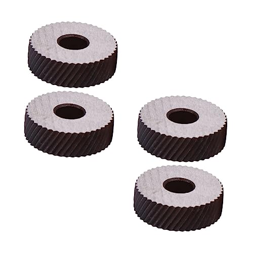 ARTIBETTER Metal Lathe Knurling Wheel 4pcs Knurling Tool Set Linear Pitch Knurling Wheel Diagonal Wheel for l