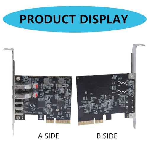 Tarjeta PCIe USB 3.2 Gen 2 para conectar múltiples discos SSD tipo C en el PC 6