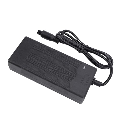 Tbest Chargeur de Scooter électrique adapté pour M365, Série ES avec Protections Contre Les Courts-Circuits, Les Surintensités et Les Surtensions pour Protéger la Batterie Pendant la