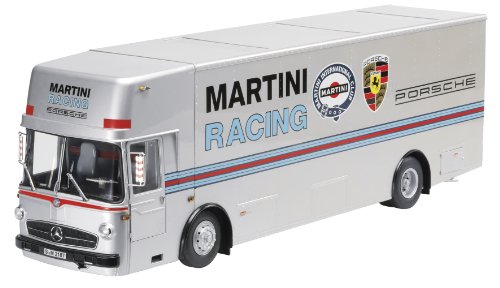 Preisvergleich Produktbild Schuco 450032100 - Martini Renntransporter, Maßstab 1:18, silber