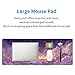 Cute Gaming Mouse Pad Desk Pad Kawaii Pink Purple Gold Clouds Mousepad XL Large Gaming Mouse Pad Laptop Keyboard Mat Desk Pad Office Home Decor for Women Girl 31.5