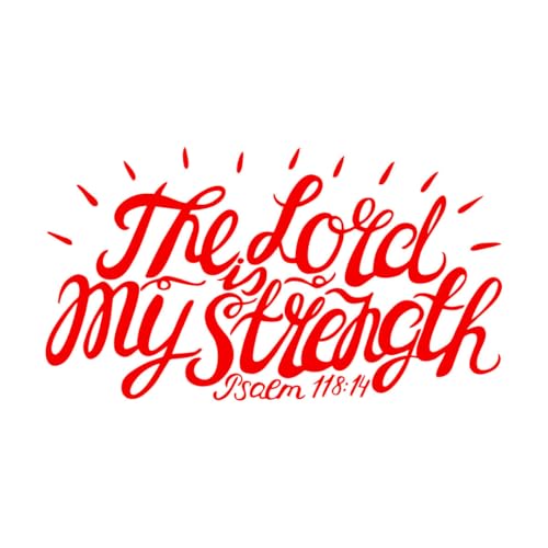 Adesivi murali scrivere a mano il signore è la mia